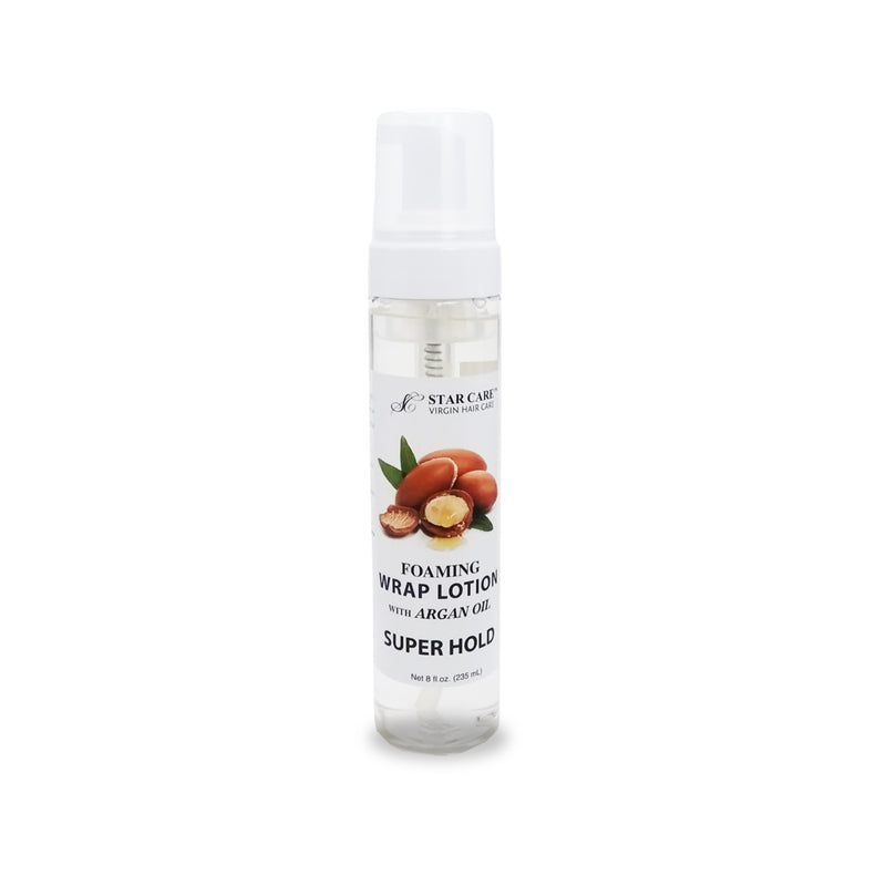Star Care Foaming Wrap Lotion 8 oz Super Hold (CLEAR)