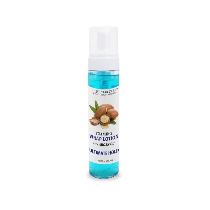 Star Care Foaming Wrap Lotion 8 oz.  Ultimate Hold (BLUE)