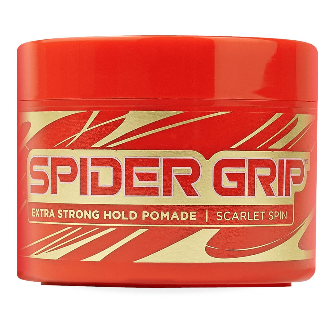 Style Factor Spider Grip Extra Strong Hold Pomade Scarlet Spin 5oz