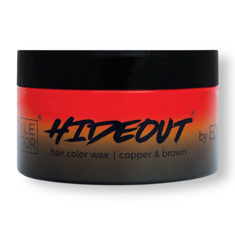 Edge Booster Hideout Color Wax Copper & Brown 5.4 oz
