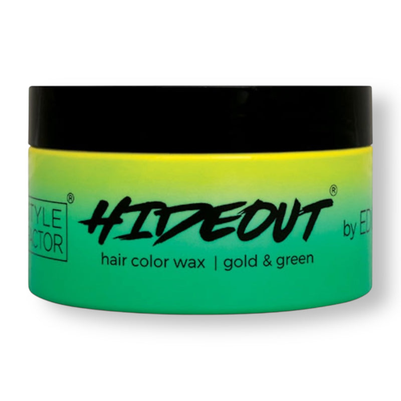 Edge Booster Hideout Color Wax Gold & Green 5.4 oz