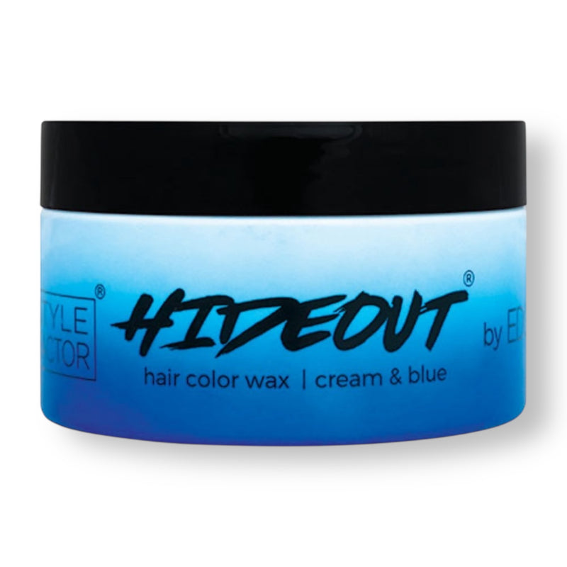 Edge Booster Hideout Color Wax White & Blue 5.4 oz