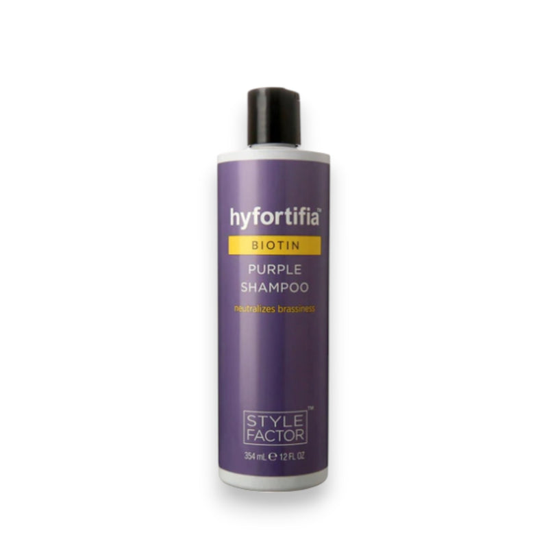SFEB8006 Edge Booster Hyfortifia Biotin Purple Shampoo 12 oz