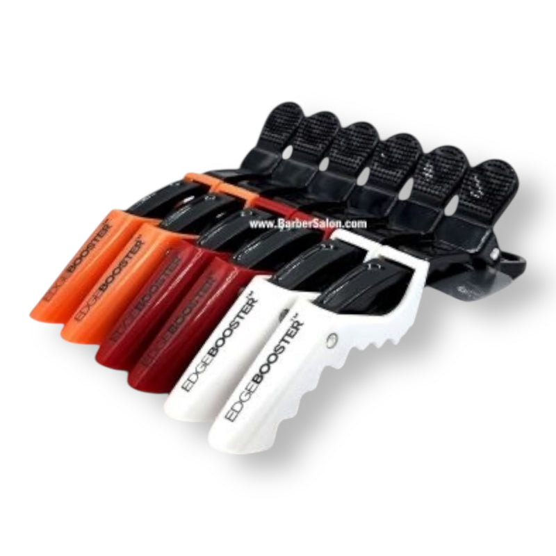 SFEB9006 E/B Crocodile Hair Clip Citrus / Red / White      #4