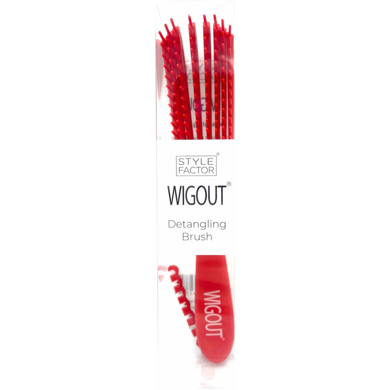 Edge Booster WIGOUT Detangling Brush Red