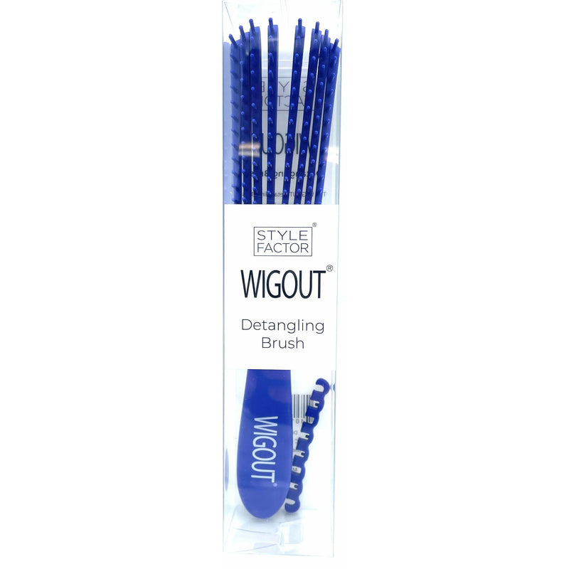 Edge Booster WIGOUT Detangling Brush Blue