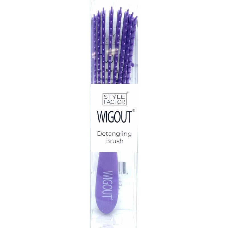 Edge Booster WIGOUT Detangling Brush Purple