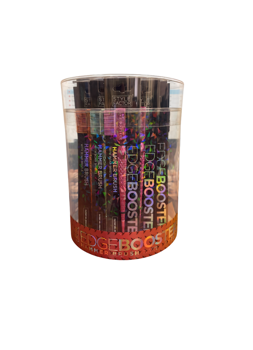SFEB9150B EB Hammer Brush (7.5") 30 Pack Type D (Green, Orange, Pink)