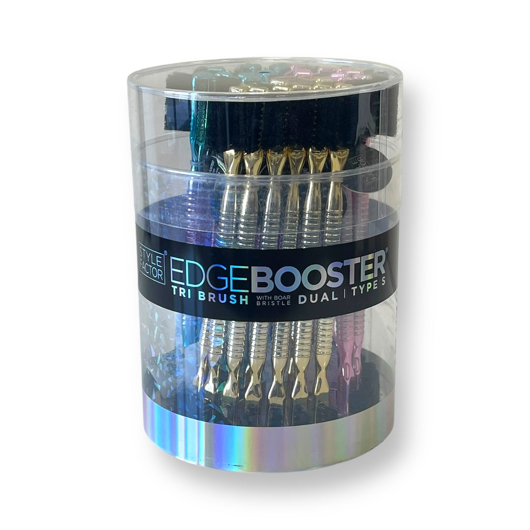 SFEB9160 Edge Booster Tri Brush w/ Boar Bristle Dual Type S 30 Pack