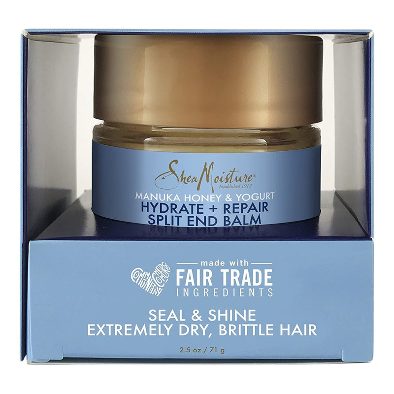 Shea Moisture Manuka & Yogurt Split End Balm 2.5 oz (Blue)