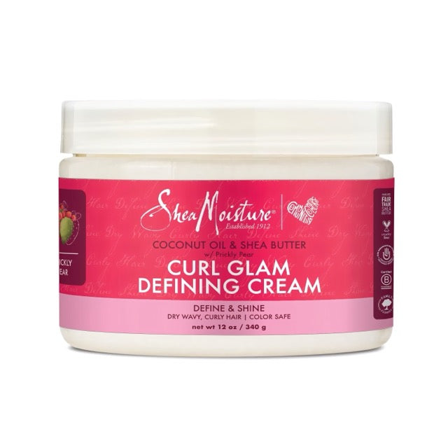 SHMO210 Shea Moisture Curl Glam Defining Cream 12 oz