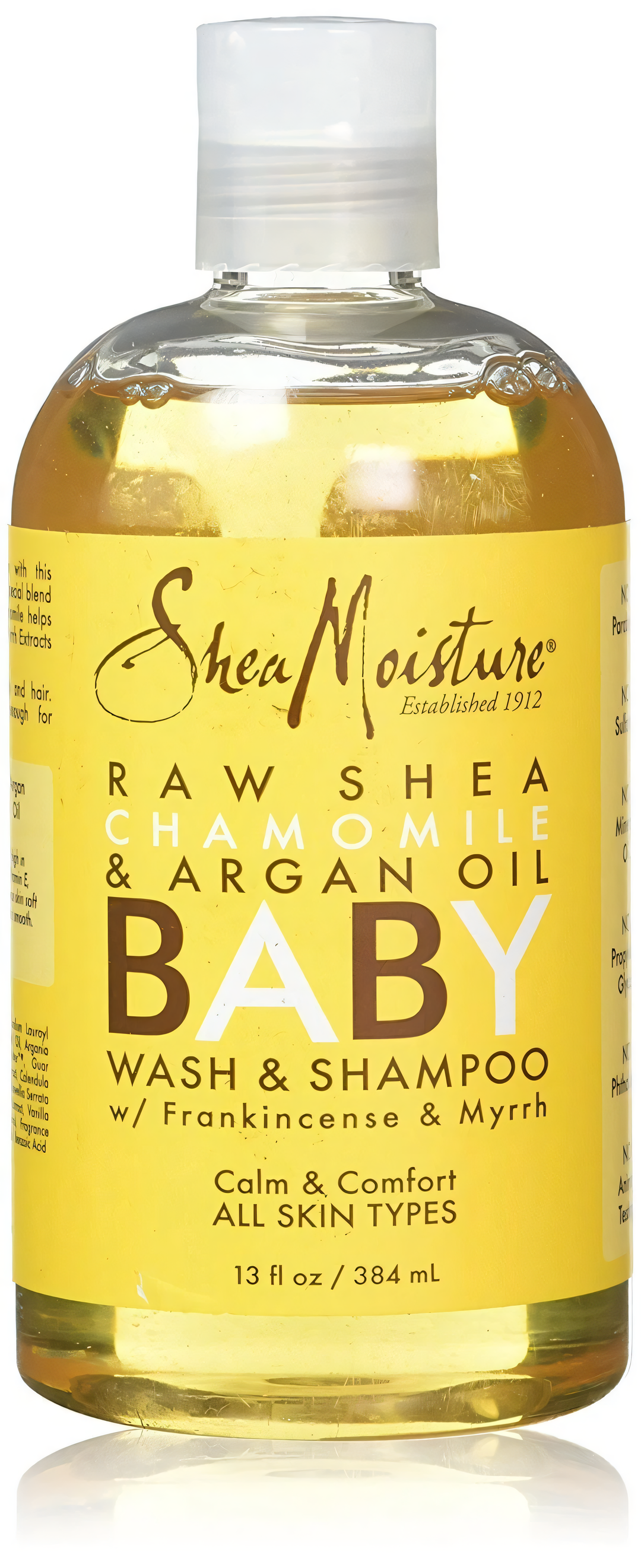 SHMO236 Shea Moisture Raw Shea Butter Baby Wash & Shampoo 13 oz