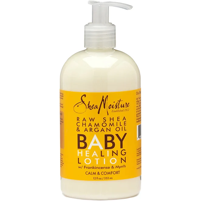 SHMO237 Shea Moisture Raw Shea Butter Baby Healing Lotion 13 oz