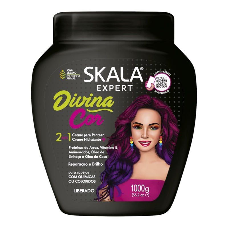 Skala Treat. Divina Cor / Color Treated 1000g/35.2oz (Black)