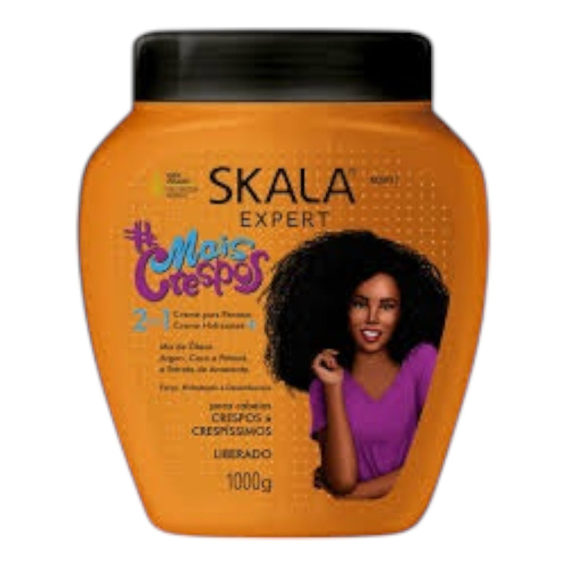 Skala Treat. Mais Crespos / Hydration 1000g /35.2 oz ( Orange w/ Blk Top)