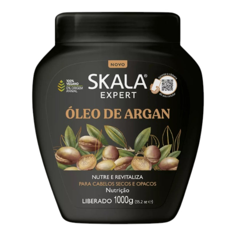 Skala Treat. Oleo De Argan / Dry Dull Hair  1000g /35.2 oz (BLACK)