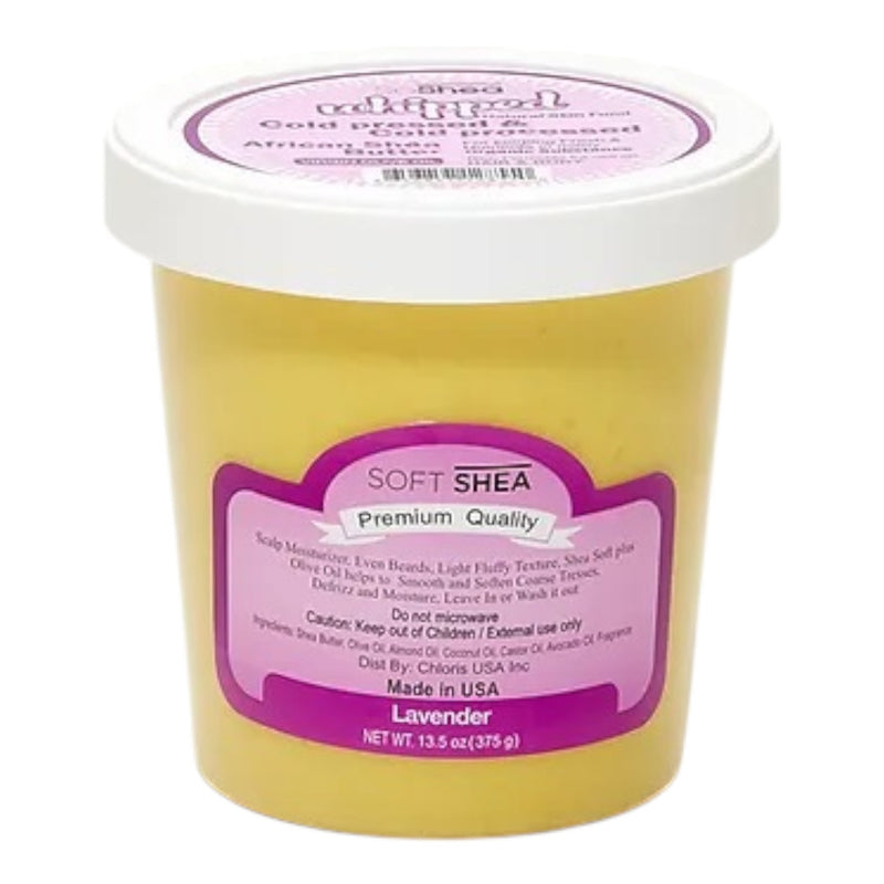 Soft Shea Whipped Shea Butter - Lavender (Olive) 13 oz