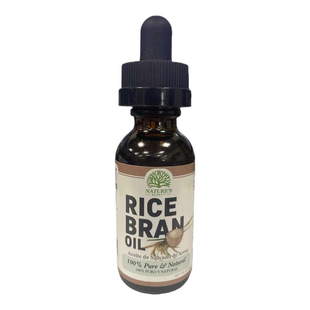 Nature's Benefit Rice Bran Oil