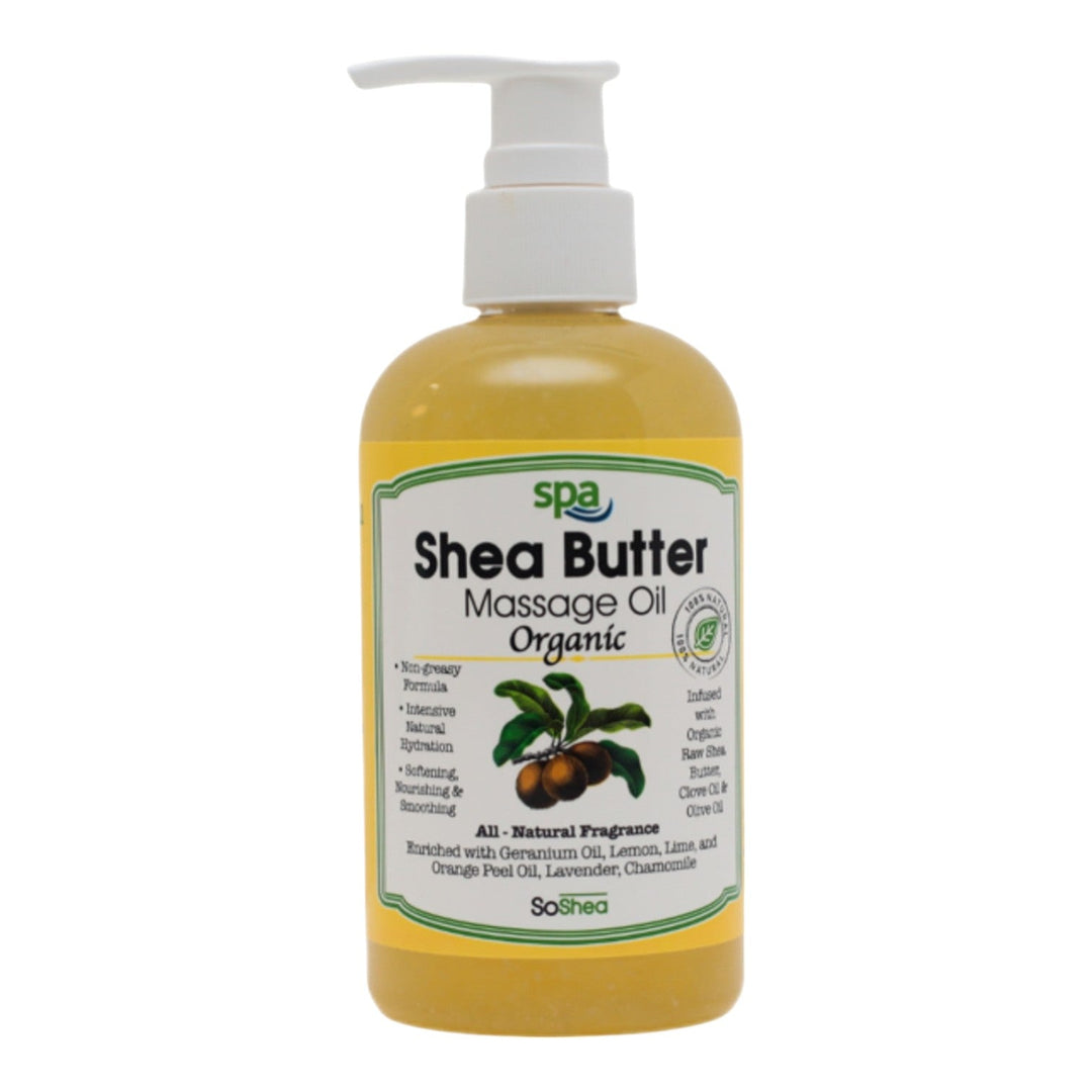 Shea Butter Massage Oil 8 oz