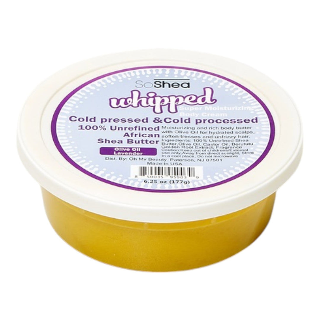 Whipped Shea Butter (Olive Oil / Lavender) 6.25 oz