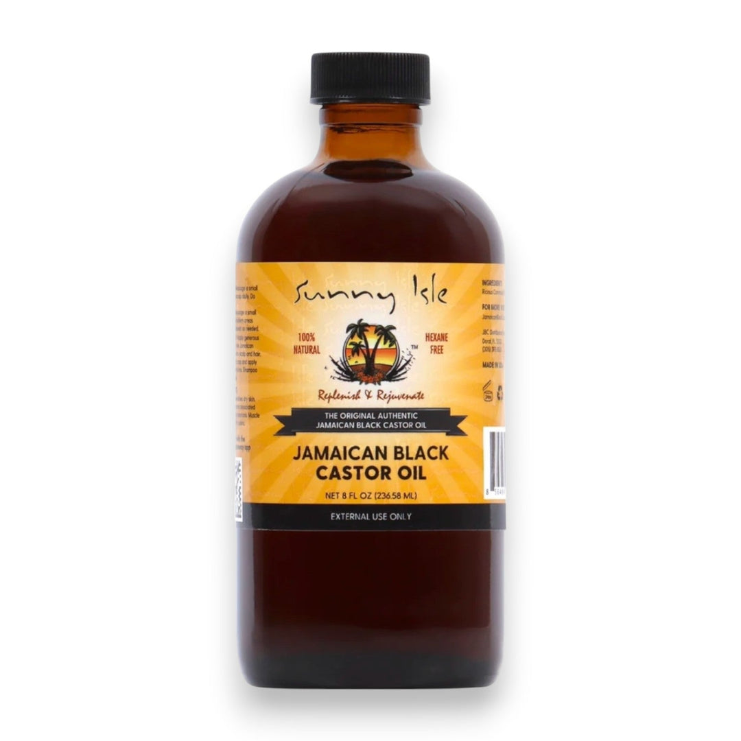 Sunny Island Jamaican Black Castor Oil 8 oz