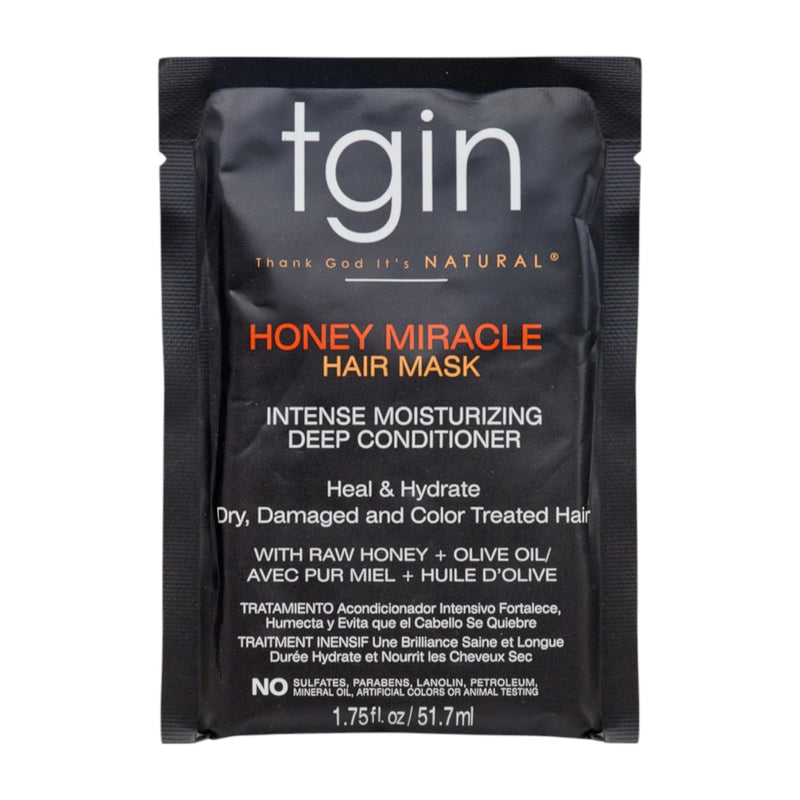 TGIN Honey Miracle Hair Mask Packette 1.75 oz x 12 packs