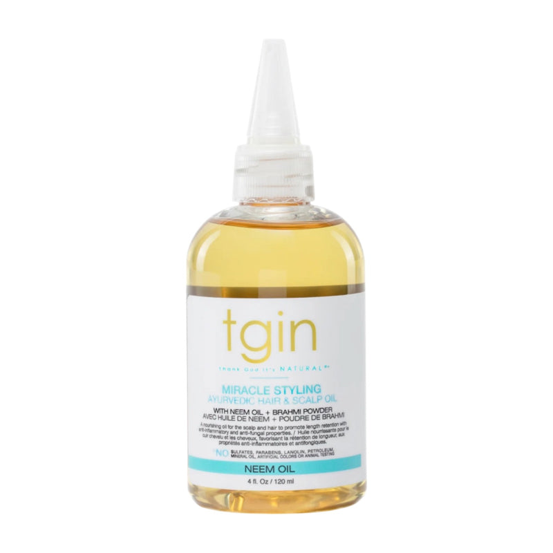 TGIN Miracle Styling Ayurvedic Hair & Scalp Oil 4 oz