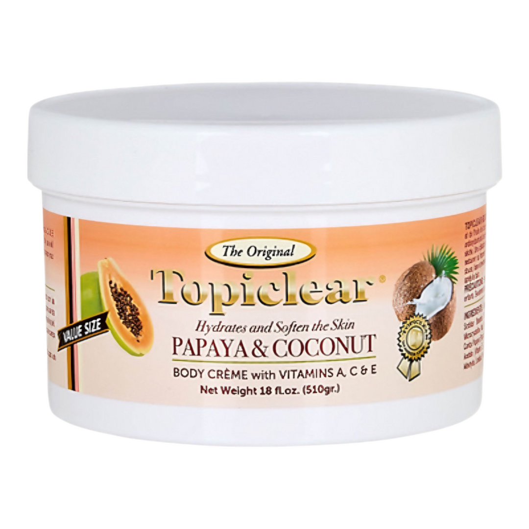 Topiclear 27 Papaya & Coconut Cream 18 oz Jar