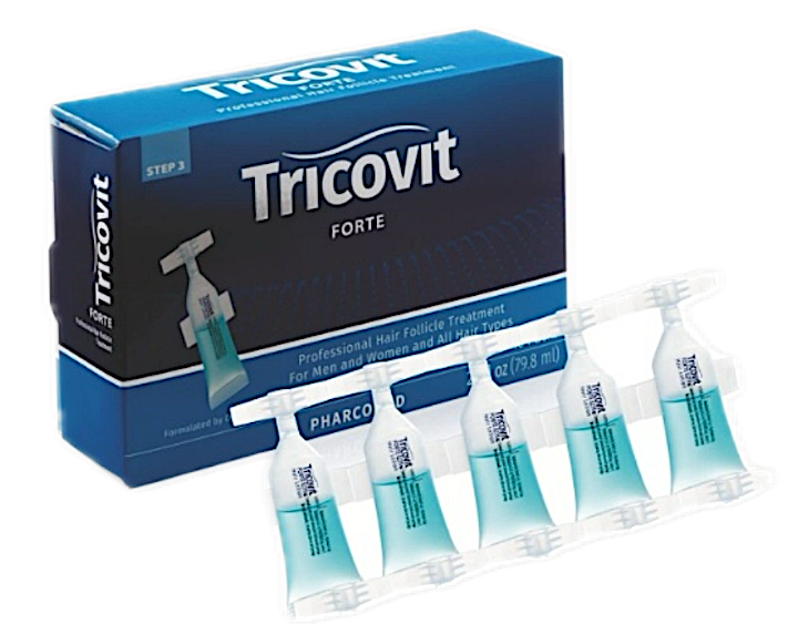 TRI1005 Tricovit Forte Hair Lotion Hair Loss Prevention (5 x 2.7 oz) Step. 3 *5*