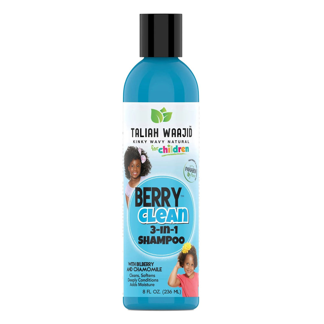 TW8000 TALIAH Kinky Wavy Berry Clean 3 in 1 Shampoo 8 oz