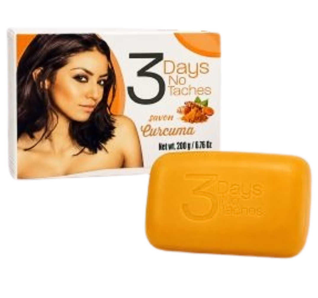 3D1102 3 Days Soap (Curcuma) 200g