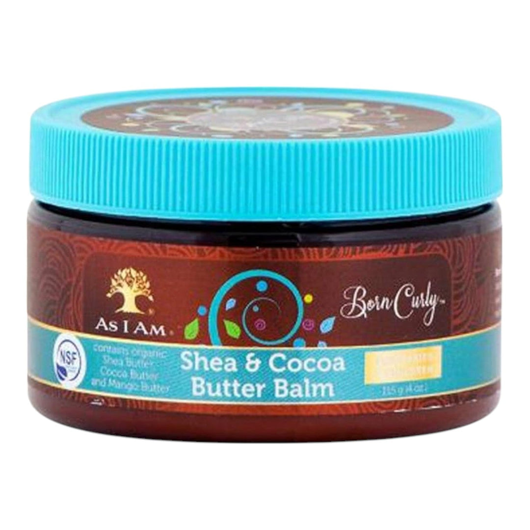 As I Am Born Curly Shea & Cocoa Butter Balm 4 oz