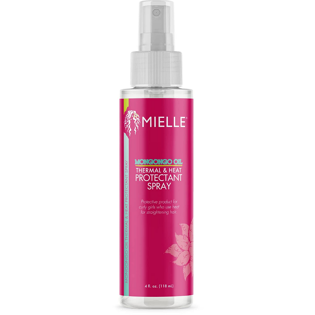 MIE2001 Mielle Mongongo Oil Thermal & Heat Protectant Spray 4 oz