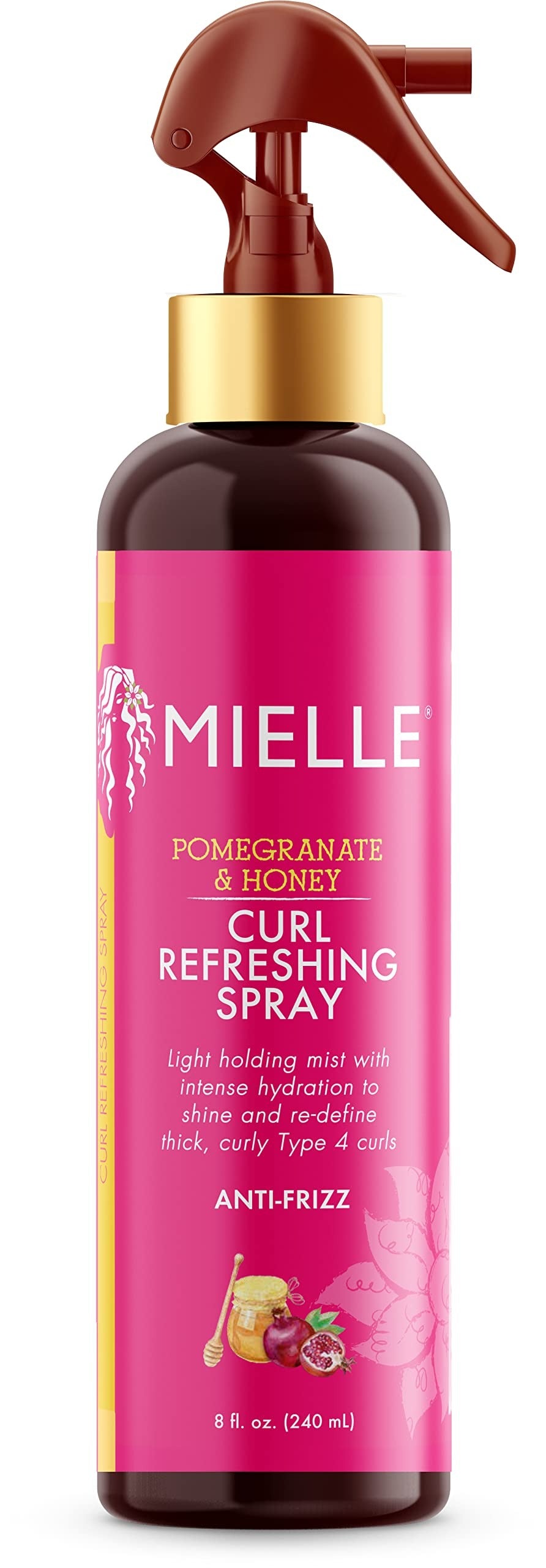 MIE3005 Mielle Pomegranate & Honey Curl Refreshing Spary 8 oz