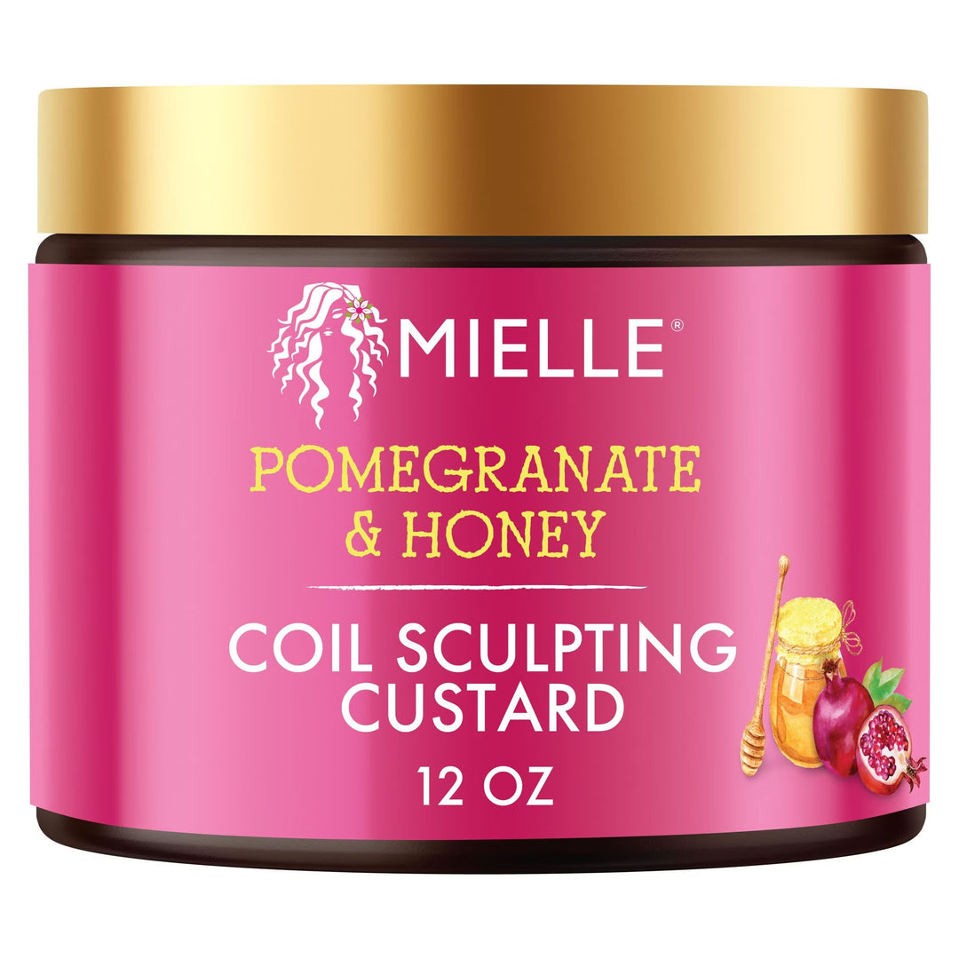 MIE3019 Mielle Pomegranate & Honey Coil Sculpting Custard 12 oz