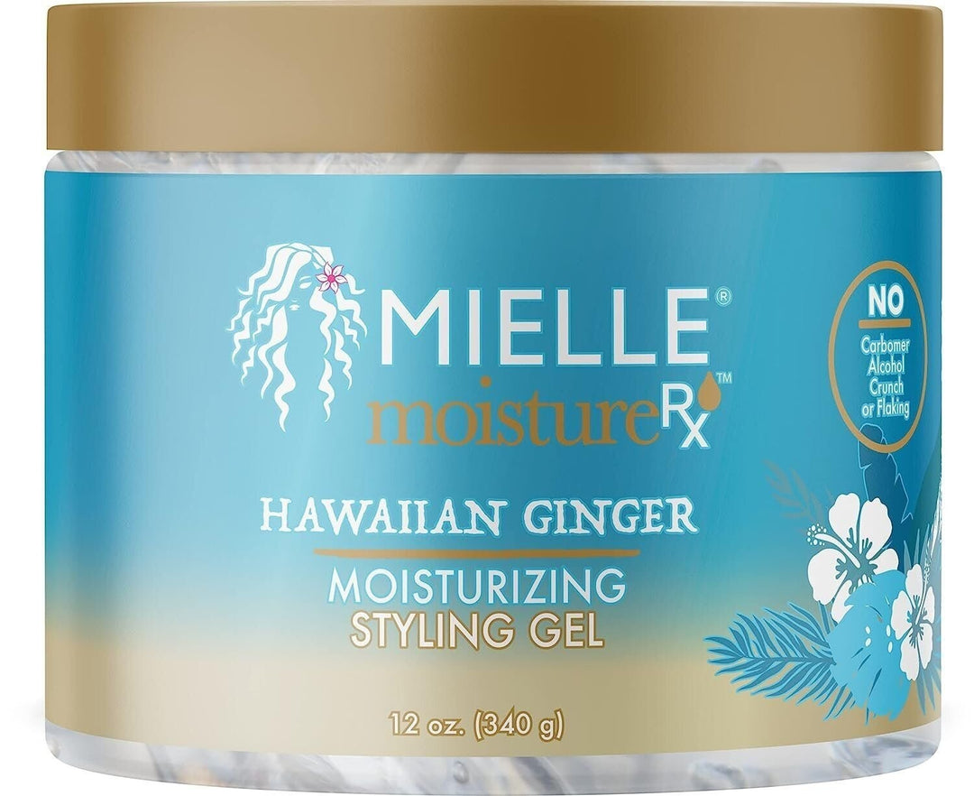 MIE5006 Mielle Moisture Rx Hawaiian Ginger Moisturizing Styling Gel 12 oz