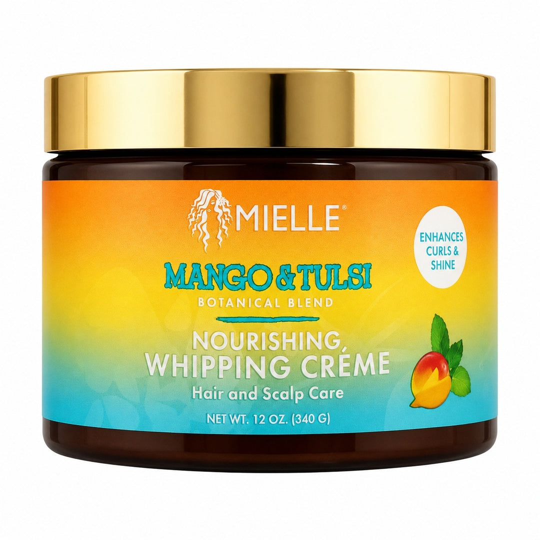 MIE7006 Mielle Mango & Tulsi Nourishing Whipping Creme 12 oz