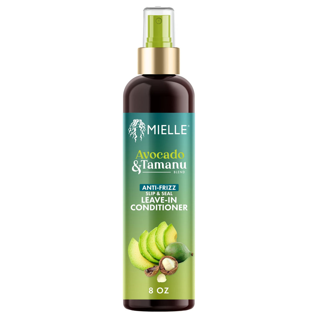 MIE7052 Mielle Avocado & Tamanu Anti-Frizz Slip & Seal Leave-In Conditioner 8 oz