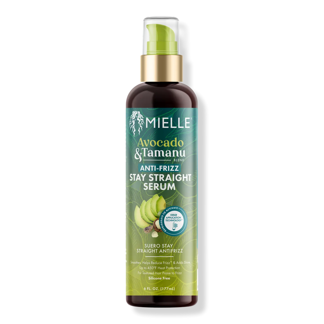MIE7053 Mielle Avocado & Tamanu Anti-Frizz Stay Straight Serum 6 oz