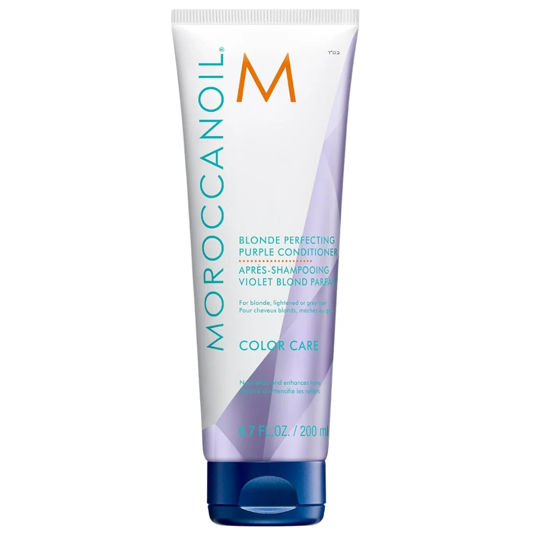 MORO1041 Moroccanoil Blonde Perfecting Purple Conditioner  6.7 oz / 200 ml
